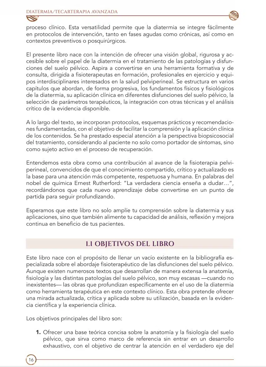 Libro Digital - DIATERMIA / TECARTERAPIA avanzada en patologías de SUELO PÉLVICO. Disfunciones PELVIPERINEALES - Imagen 9