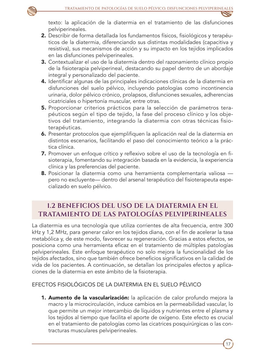Libro DIATERMIA / TECARTERAPIA avanzada en patologías de SUELO PÉLVICO. Disfunciones PELVIPERINEALES - Imagen 11